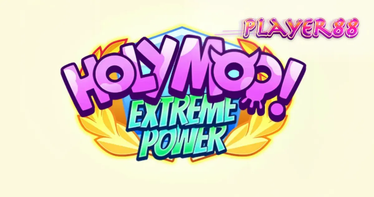 Tampilan visual slot Holy Moo! Extreme Power dengan karakter dewa sapi